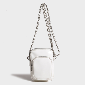 New Diamond-shaped Chain Crossbody <strong>Bag</strong> Fashionable and Multi-functional Single-shoulder Crossbody <strong>Bag</strong> for <strong>Mobile</strong> Phones - Product Image 5