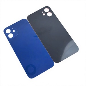 Coque arrière en verre de remplacement pour iPhone 12, panneau de boîtier de batterie, pièces de rechange en stock, vente en gros - Product Image 5