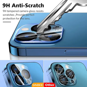 Pellicola Protettiva in Vetro Temperato HD per <span class=keywords><strong>Fotocamera</strong></span> <span class=keywords><strong>iPhone</strong></span> 15 14 Plus 11 <span class=keywords><strong>Pro</strong></span> Max <span class=keywords><strong>13</strong></span> 12 Mini - Product Image 4