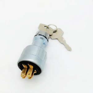 Ignition <b>Switch</b> 221067-5200 For Forklift 12V Aluminum Tamper Resistant Keyed Power Start <b>Plug</b> - Product Image 1