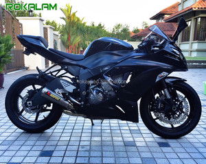 Carenado Personalizado para Motocicleta <span class=keywords><strong>Kawasaki</strong></span> <span class=keywords><strong>Ninja</strong></span> ZX636 <span class=keywords><strong>ZX6R</strong></span> ZX-6R 2013 2014 2015 2016 2017 <span class=keywords><strong>2018</strong></span> ZX 6R, Color Negro Deportivo - Product Image 1