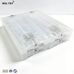 <span class=keywords><strong>Cartouche</strong></span> d'encre <span class=keywords><strong>rechargeable</strong></span> grande capacité sans puce pour <span class=keywords><strong>Epson</strong></span> WF-C529R WF-C579R, vide, 600 ml par couleur, <span class=keywords><strong>rechargeable</strong></span> - Product Image 5