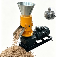 Broyeur à granulés de bois à performance stable 200 kg/h avec pompe à huile de lubrification automatique et boîte de vitesses durable pour une énergie durable