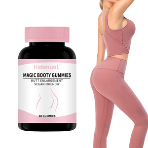 Doğal Vegan Glute arttırıcı Gummies bitki özü bazlı şişede nazik Glute boyutu büyütme sağlık gıda sınıfı destekler - Product Image 4