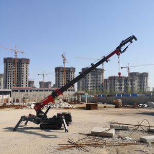 L-339 New 3 Ton 5t 8 Ton Mini Hydraulic Telescopic Boom <strong>Remote</strong> <strong>Control</strong> Electric Diesel Engine Spider <strong>Crane</strong> <strong>with</strong> CE Certificate - Product Image 4