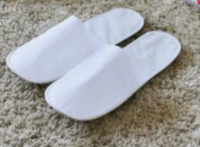 Tissu non tissé filé en PP blanc 40gsm, chaussures d'hôpital jetables, matière première, tissu en polypropylène