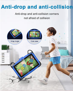 Nouveau plus recherché 7 pouces enfants éducatif tablette PC Android 13 WIFI caméra 4GB RAM 128GB ROM <span class=keywords><strong>Quad</strong></span> Core processeur antichoc - Product Image 4