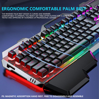 Set Keyboard nirkabel, Set Mouse Gaming e-sport, Keyboard dan Mouse khusus Notebook komputer