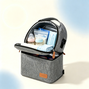 Sac à dos isotherme multifonctionnel pour bébé, sac isotherme anti-fuite pour la conservation du lait maternel, sac à dos de pique-nique, sac à dos isotherme pour la livraison - Product Image 1