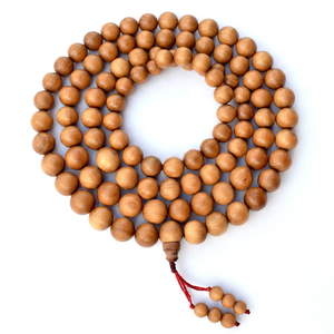 ลูกปัดไม้จันทน์ที่ดีที่สุดของที่ระลึกอินเดีย108 Jap Mala จีน Mala - Product Image 4