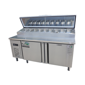 Thiết Bị Làm Lạnh <span class=keywords><strong>Salad</strong></span> Tủ Lạnh Bánh Sandwich <span class=keywords><strong>Salad</strong></span> Chuẩn Bị Truy Cập Bánh Pizza Chuẩn Bị Bảng - Product Image 2