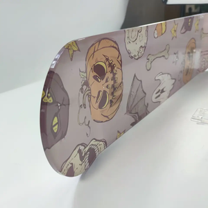 Custom Design clear Acrylic <b>Skateboard</b> Decorative <b>Wall</b> Mounted <b>Skateboard</b> Custom Painted for <b>Wall</b> <b>Art</b> - Product Image 6