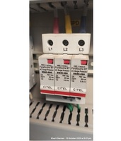 Parafoudre CITEL DS40 690 AC 760 Vca 20 kiloampères 3,5 kilovolts pour distribution électrique industrielle