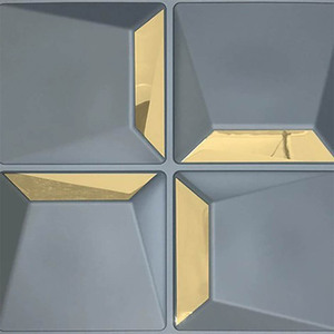 Pannello Decorativo 3D in PVC Goffrato, Carta da Parati 3D per Decorazione Pareti del <span class=keywords><strong>Soggiorno</strong></span> - Product Image 5
