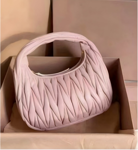 Borsa da Donna di Lusso Plissettata con Etichetta Privata, Borsa Sottospalla <span class=keywords><strong>Matelassé</strong></span> Personalizzata, Versatile Borsa a Tracolla in Pelle PU - Product Image 3