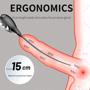 Dilatadores Uretrais de Silicone Recarregáveis e Finos, Vibrador Olho de Cavalo para Controle por Aplicativo Móvel, Diversão Alternativa SM - Product Image 2
