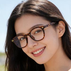 Lunettes de lecture haute définition avec protection anti-lumière bleue pour femmes et hommes, monture PC, verres anti-lumière bleue, fabriquées à Taizhou - Product Image 3