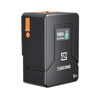 ZGCINE – répartiteur d'alimentation de plaque d'adaptateur de batterie de montage en V avec pince de tige de 15 mm et bras réglable pour Canon Sony DSLR
