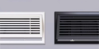 Grille de retour d'air ouvrable pour climatiseur, dimensions d'ouverture 1300*300mm, pour plafond/mur.