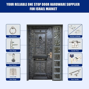 Cilindro Mul-T-Lock a Doppio Profilo a 5 Perni in Ottone, Cilindro Europeo a Profilo Israeliano, Cilindro di Serratura ad Alta Sicurezza - Product Image 4