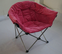 Vente en gros de chaise de pêche pliante confortable pour adultes d'intérieur et d'extérieur pour Camping Moon Salon Mobilier de maison moderne