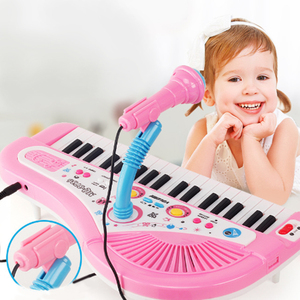 Trẻ Em Giáo Dục Nhựa Đồ Chơi Đàn <span class=keywords><strong>Piano</strong></span> Với Microphone Và Bàn Phím Điện Tử-<span class=keywords><strong>Mini</strong></span> Nhạc Cụ Cho Trẻ Em - Product Image 4