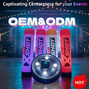 Columna Inflable con Iluminación LED para Fiestas y Eventos Airfun, Columna Inflable, <span class=keywords><strong>Torre</strong></span> de Luz Inflable para Decoración - Product Image 2