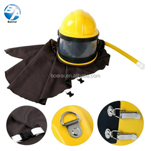 <span class=keywords><strong>Casque</strong></span> de protection anti-poussière pour <span class=keywords><strong>sablage</strong></span> certifié CE, outils de <span class=keywords><strong>sablage</strong></span> - Product Image 6