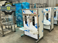 Machine de remplissage semi-automatique entièrement électrique à double tête WF-LGY avec contrôle par micro-ordinateur pour pâtes/huiles