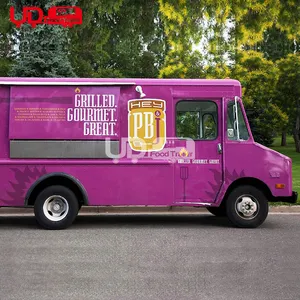 UrDream CE DOT批准的电动食品车出售时尚移动街道厨房食品车定制餐饮自动售货Kio