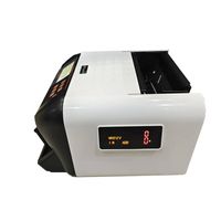 Machine de comptage d'argent intelligente portable OKYO pour usage domestique et commercial, vitesse de 900 pièces/min, capacité de la trémie de 200 pièces, comptage total des billets