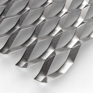 <span class=keywords><strong>Grille</strong></span> en métal expansé en aluminium de toutes tailles pour mur-<span class=keywords><strong>rideau</strong></span> et revêtement - Product Image 1
