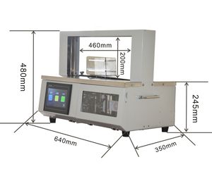 Tipe baru cocok untuk barang yang berbeda pita kertas mesin penanda dengan sertifikasi CE - Product Image 1