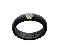 Bague en silicone personnalisée avec finition premium, diamant de 5,7 mm |   Bague de mariage en diamant de laboratoire de 0,5 ct à 1 ct |   Fournisseur d'usine de couleurs personnalisées