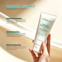 Crème pour les pieds à l'urée exfoliante OemOdm : Crème hydratante et réparatrice en profondeur pour les pieds