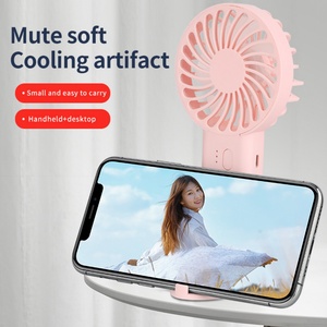 Nuevo Producto 2025 - Ventilador de Mano Recargable Portátil de 3 Velocidades con Batería Incluida, para Uso en Exteriores, Embalaje en Caja Corrugada - Product Image 2