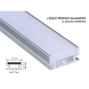 Perfil de Canal de Piso de Aleación de Aluminio Serie 6000 de 3 Metros, Patrón Cuadrado, Empotrado, Transitable, Perfil de Luz LED para Iluminación - Product Image 4