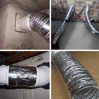 Ruban adhésif en aluminium haute température, résistant à la chaleur, ruban adhésif en aluminium argenté pour l'isolation CVC