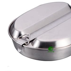 Kit KANGO gessetto 304 in acciaio inossidabile pentole da campeggio Kit tattico da mensa per campeggio - Product Image 6