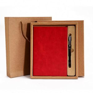 Cuaderno Ejecutivo A5 de Cuero Estampado Mymoonpie con Encuadernación Térmica y Bolígrafo de Impresión Digital para Set de Regalo - Product Image 2