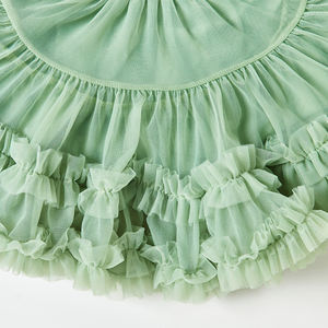 हल्के हरे रंग तुतुतुत्ू स्कर्ट रफड़े लेले डिजाइन नृत्य पोशाक ओम गंध सेवा मुक्त डिजाइन थोक आपूर्ति - Product Image 4