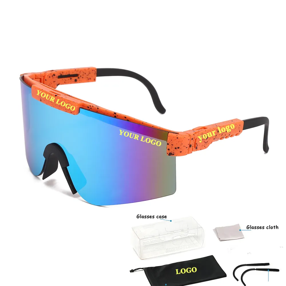 2022 New Fashion Luxury Outdoor Men Running Sun Glasses Women Windproof Sport Sunglasses
