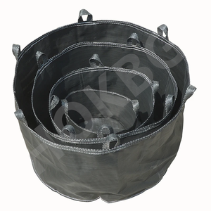 HOKBG Anti-UV duradero 125 <span class=keywords><strong>litros</strong></span> PP tejido <span class=keywords><strong>de</strong></span> plástico grande plantación <span class=keywords><strong>de</strong></span> árboles tejido transpirable bolsas <span class=keywords><strong>de</strong></span> cultivo con asas <span class=keywords><strong>de</strong></span> eslingas - Product Image 6