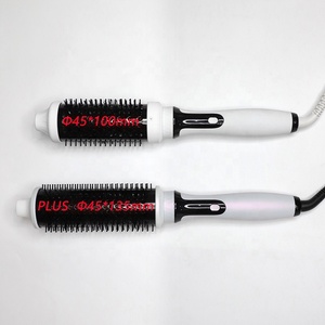 Tragbare Thermobürste mit Infrarotfunktion PTC-Heizung Heißer Kamm Haarstyling-Werkzeuge Lockenbürsten Professionell - Product Image 1