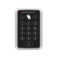 Sistema de Control de Acceso por Huella Dactilar Oceantech GK12 OEM ODM con Logotipo Personalizado, Controlador de Puerta con Teclado y Tarjeta EM, ABS, 1000 Usuarios
