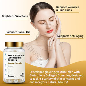 Multifuncional Antiage mejor glutatión colágeno blanqueamiento cuidado de la piel aligerar equilibrio femenino gomitas suplemento para mujeres - Product Image 6