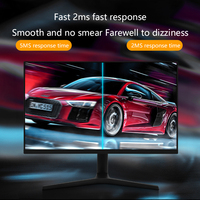Moniteur de jeu incurvé 27 pouces 4K 165 Hz, ordinateur, moniteur 2K 4K, PC de jeu, moniteur de jeu anti-lumière bleue