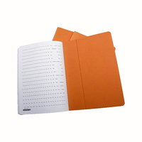 Cuaderno de Papel Cosido con Cubierta Plana Premium, A5, 50 Hojas, 80 GSM, con Logotipo Personalizado para Oficina y Diario