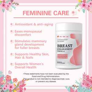 Capsules de <span class=keywords><strong>formule</strong></span> d'augmentation mammaire, Complément alimentaire naturel à base de plantes, Soutien aux œstrogènes et soulagement de la ménopause, Végétalien, Certifié GMP - Product Image 4