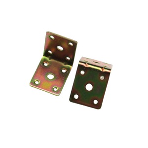 Nhà Máy Tùy Chỉnh Vàng L Hình Góc Kệ NỔI TƯỜNG Gắn Chân Đế Cho Bàn Gỗ Giường Ghế - Product Image 1